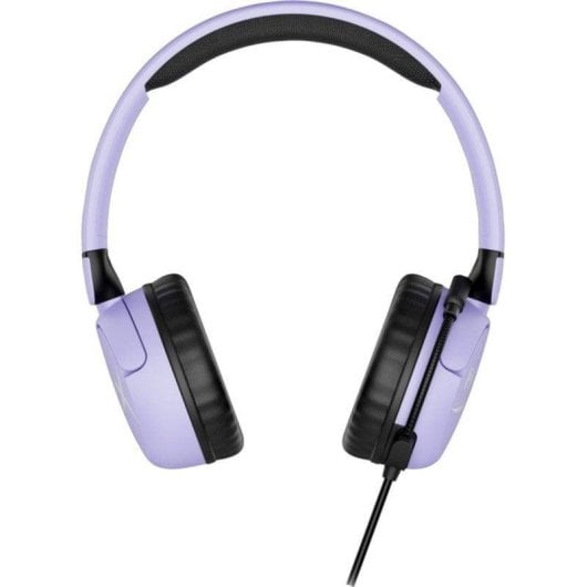 Auriculares HyperX Cloud Mini com fio Minijack Cancelamento de Ruído Mic e Limitador de Volume Preto Lavanda