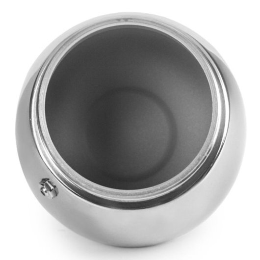 Cafetera Moka Ibili Elba Aluminio Fundido Inox 0,3L roja base 11cm resistente