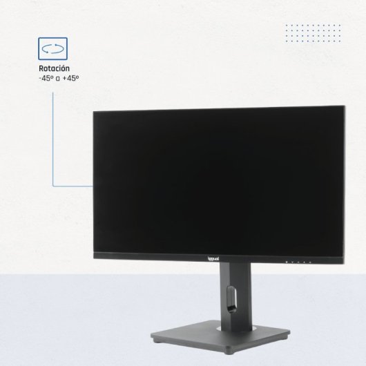 Monitor iggual 27″ FHD 100Hz IPS Pivotante Marco Ultrafino VESA Ajuste Altura