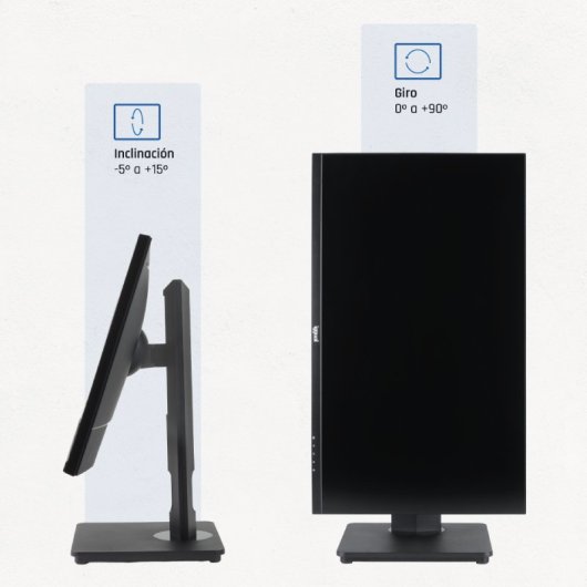 Monitor iggual 27″ FHD 100Hz IPS Pivotante Marco Ultrafino VESA Ajuste Altura