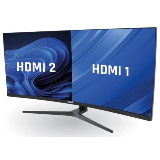 iggual IGG319543 34" VA UltraWide QHD 165Hz Altura Ajustable FreeSync Curvo