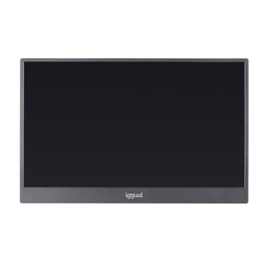 Iggual MPL156 15.6? 1080p 60Hz IPS portátil altavoces USB-C HDMI VESA