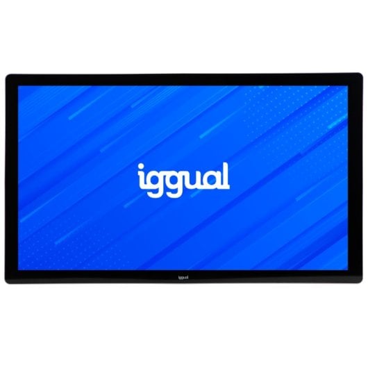 Monitor iggual 43? 1080p IPS Multi-Touch IP65 VESA Carcasa Metálica HDMI USB VGA