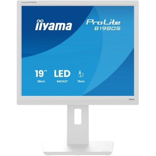 iiyama ProLite B1980S-W1 19" TN SXGA 75Hz Lautsprecher Höhenverstellbar