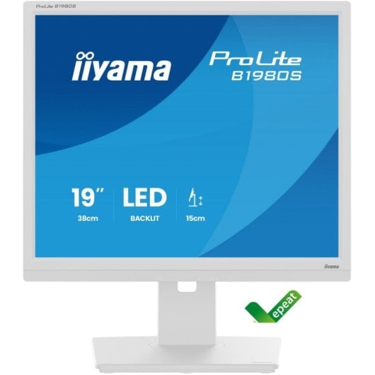 iiyama ProLite B1980S-W1 19" TN SXGA 75Hz Lautsprecher Höhenverstellbar