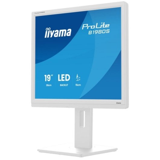 iiyama ProLite B1980S-W1 19" TN SXGA 75Hz Lautsprecher Höhenverstellbar