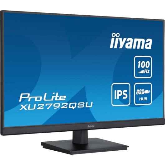Monitor Iiyama 27″ 2560x1440 100Hz IPS FreeSync USB VESA Colunas
