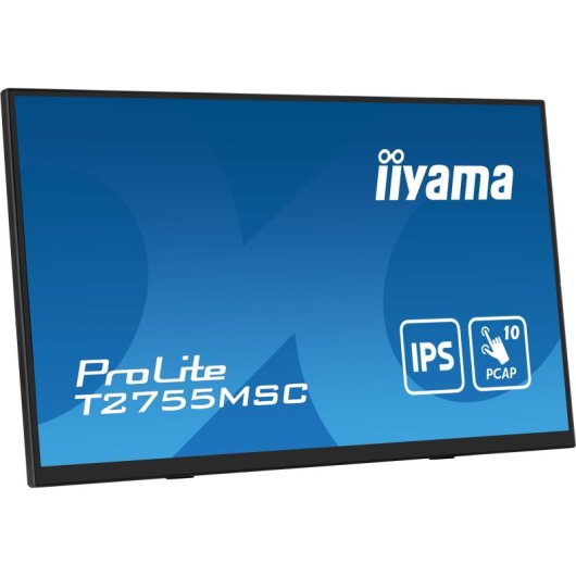 Monitor iiyama 27? 1080p IPS Táctil 60Hz Altavoces USB HDMI DisplayPort VESA