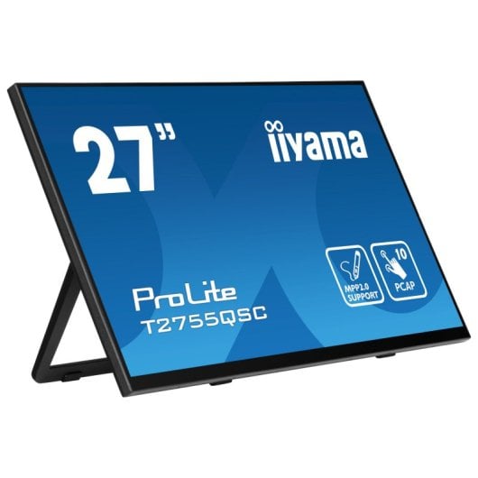 Enceintes tactiles 27" IPS QHD iiyama ProLite T2755QSC-B1