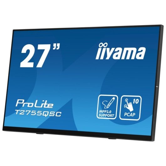 Enceintes tactiles 27" IPS QHD iiyama ProLite T2755QSC-B1