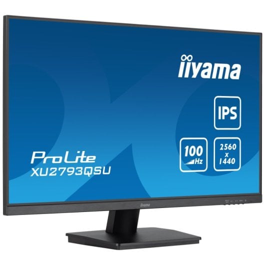 Monitor iiyama 27? 2560x1440 100Hz IPS LED FreeSync Altavoces USB HDMI DisplayPort VESA