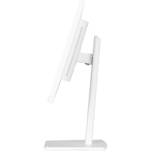 Écran IPS iiyama 24 pouces 1080p 100 Hz avec hauteur réglable, hub USB, blanc et haut-parleurs