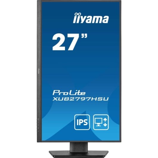 iiyama 27″ 1080p 100Hz IPS-Monitor mit Lautsprechern, USB-Hub, HDMI, DisplayPort, ergonomisch