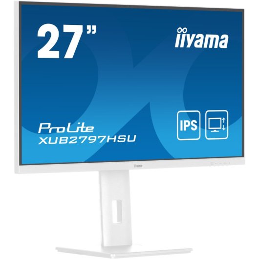 iiyama ProLite XUB2797HSU-W2 27" IPS FullHD 100Hz Altura Ajustable Altavoces