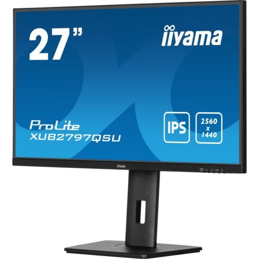 Monitor iiyama 27? 2560x1440 100Hz IPS Altura Ajustable USB 3.2 VESA Altavoces