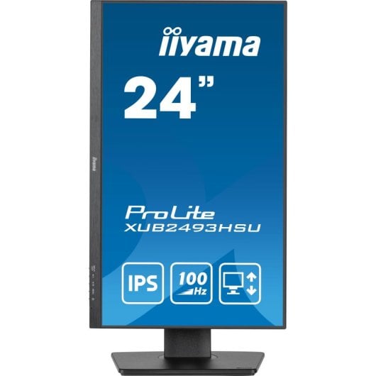 iiyama XUB2493HSU-B7 23,8" IPS FullHD 100Hz Altifalantes de altura ajustável Sincronização adaptável
