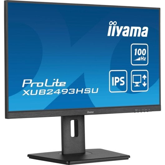 iiyama XUB2493HSU-B7 23,8" IPS FullHD 100Hz Altifalantes de altura ajustável Sincronização adaptável