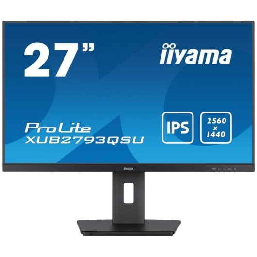 Monitor iiyama 27? WQHD 100Hz IPS AdaptiveSync Altura Ajustable Altavoces USB HDMI DP