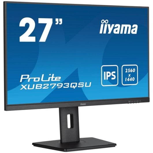 Monitor iiyama 27? WQHD 100Hz IPS AdaptiveSync Altura Ajustable Altavoces USB HDMI DP