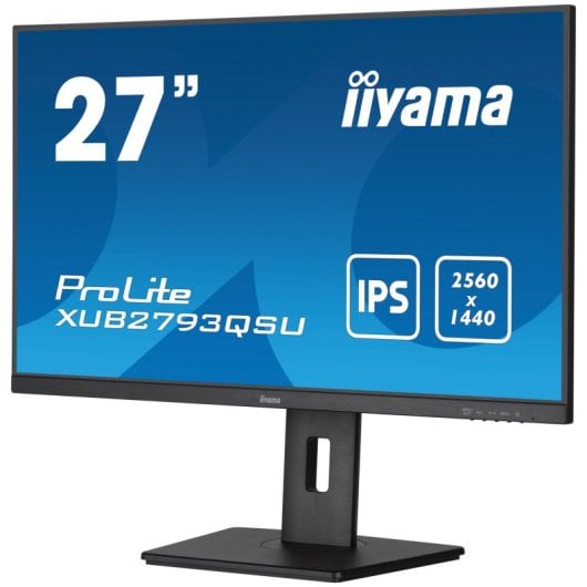 Monitor iiyama 27? WQHD 100Hz IPS AdaptiveSync Altura Ajustable Altavoces USB HDMI DP