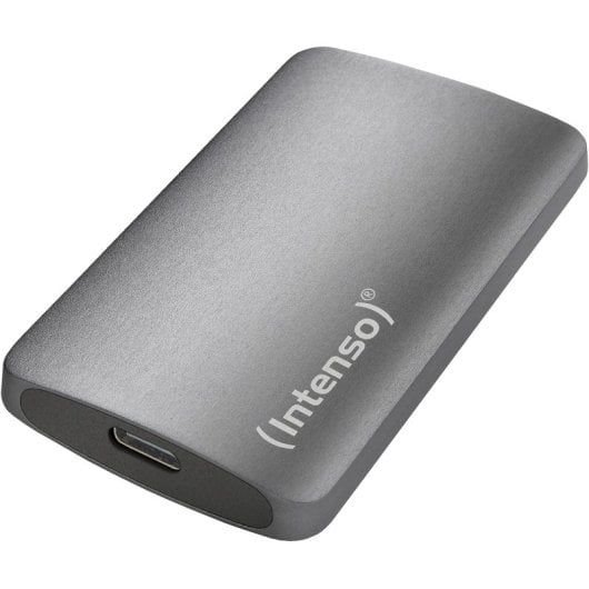 Disco Duro Intenso TX800 500GB SSD USB Tipo C 2.1Gbit/s Aluminio Antracita + Cable