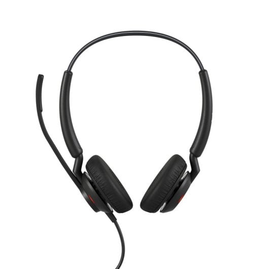 Jabra USB-betriebenes Headset mit zwei Mikrofonen, Geräuschunterdrückung und HD-Voice