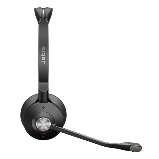 Auricular sem fios Jabra DECT/Bluetooth com microfone de boom e proteção auditiva