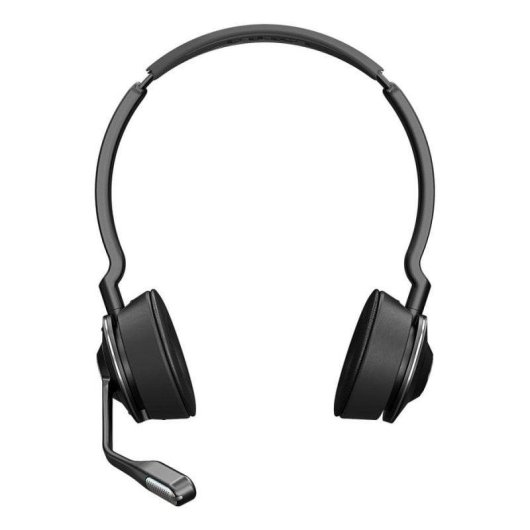Auriculares Jabra Engage 75 SE sem fios DECT Bluetooth 5.0 com microfone Boom e proteção auditiva, preto