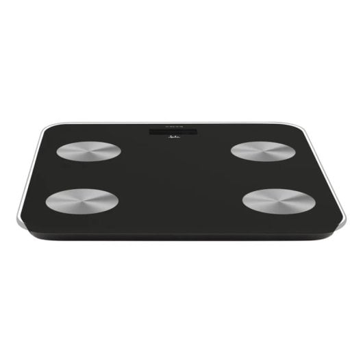 Báscula personal electrónica Jata Precisión 100g Vidrio templado 180kg IMC 15 usuarios LCD