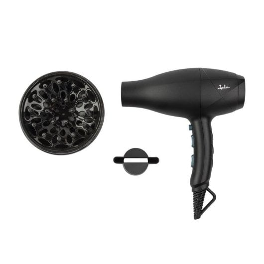 Sèche-cheveux Ionique Professionnel Jata JBSC1195 2600W 3 Températures 2 Vitesses Accessoires Noir