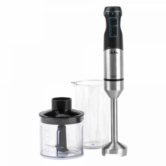 JATA JEBT1791 Stabmixer, Zerkleinerer, Edelstahl, 0,7 l, 2 Geschwindigkeiten, 1500 W