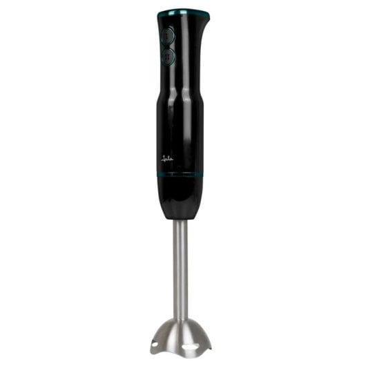 Batidora de inmersión Jata 500W 2 velocidades negro acero inoxidable picahielos turbo