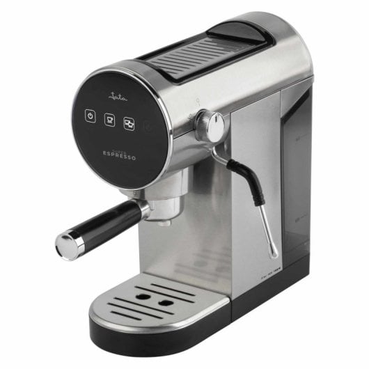Cafetera Semi-automática Jata 0,9L 20 bares con vaporizador y calentador de tazas