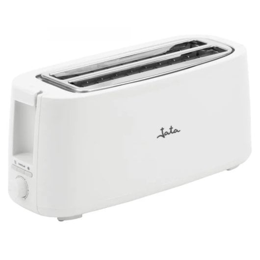 Torradeira Jata 1400W, 7 níveis, 2 aberturas, branca, função descongelar e manter quente