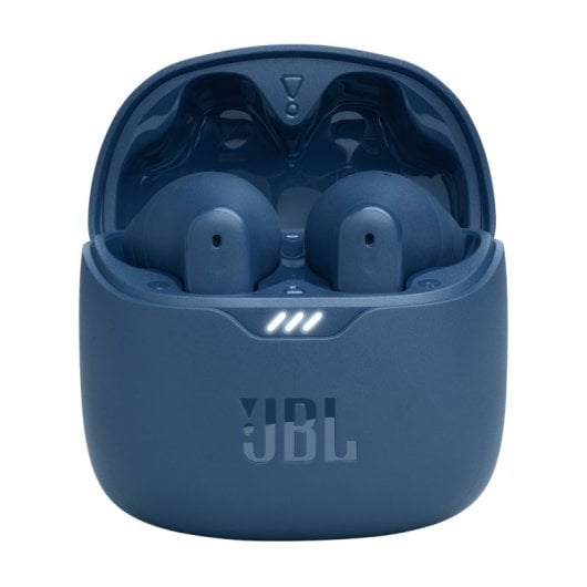 Auscultadores sem fios JBL Bluetooth 5.2 com cancelamento de ruído e microfone azul