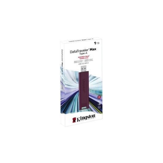 Unidad Flash Kingston DataTraveler Max 1TB USB 3.2 Gen 2 Rojo 1000MB/s USB-A