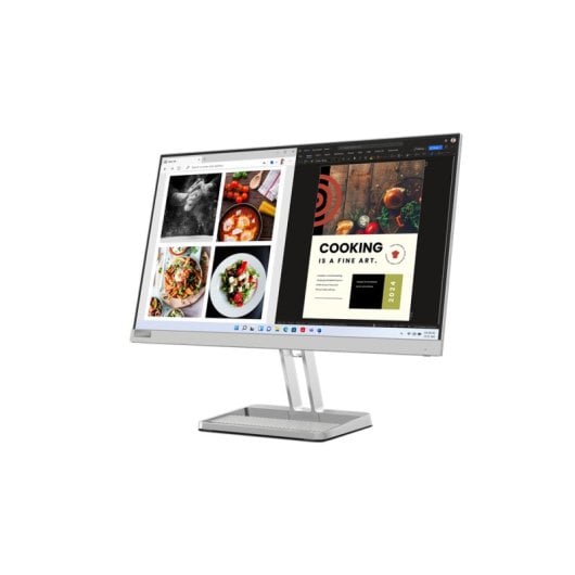 Monitor Lenovo 23.8? 1080p 100Hz IPS FreeSync Altavoces Gris Cloud Grey