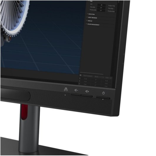 Lenovo ThinkVision 27 3D-Monitor, 27 Zoll, 4K Ultra HD, 60 Hz, IPS, 3D, HDR10, USB-C-Lautsprecher, VESA verstellbar