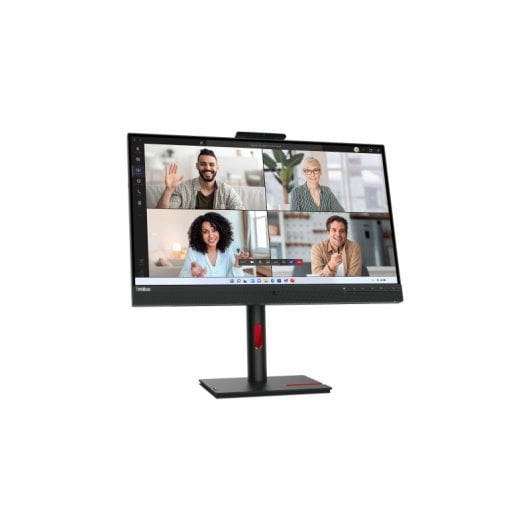 Écran Lenovo 27″ 2560x1440 75Hz IPS W-LED Haut-parleurs Caméra USB-C 90W Ethernet