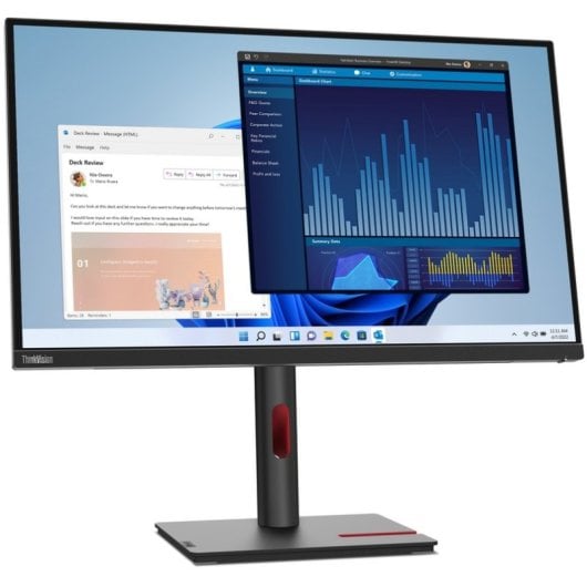 Monitor Lenovo ThinkVision T27p-30 27" 4K 60Hz IPS USB-C 90W Altura Ajustable VESA 100x100