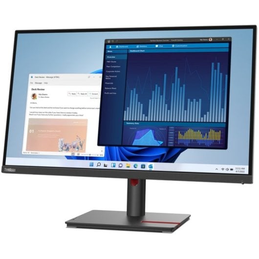 Monitor Lenovo ThinkVision T27p-30 27" 4K 60Hz IPS USB-C 90W Altura Ajustable VESA 100x100