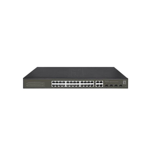 Switch LevelOne GES-2128P 24 porte Gigabit L2 Gestito 4 SFP QoS VLAN