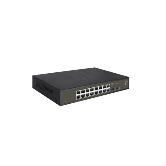 Switch LevelOne GES-2118 16 Porte Gigabit L2 Rack 2 SFP Gestito
