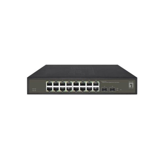 Switch LevelOne GES-2118 16 Porte Gigabit L2 Rack 2 SFP Gestito