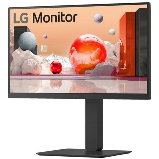 Monitor LG 24BA650 24" IPS FullHD 1080p 100Hz KVM Altavoces Ergonomía VESA USB-C HDMI DP
