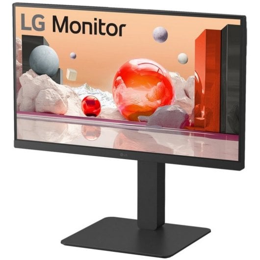 Monitor LG 24BA650 24" IPS FullHD 1080p 100Hz KVM Altavoces Ergonomía VESA USB-C HDMI DP