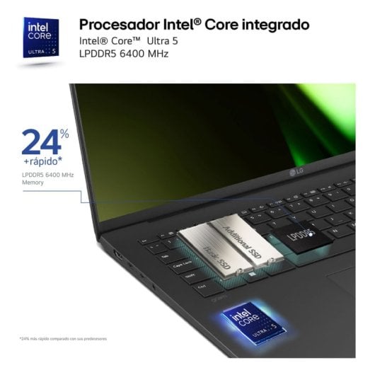 LG Gram 14Z90S 14" Intel Core Ultra 5 125H 16 GB 512 GB SSD Windows 11 Pro