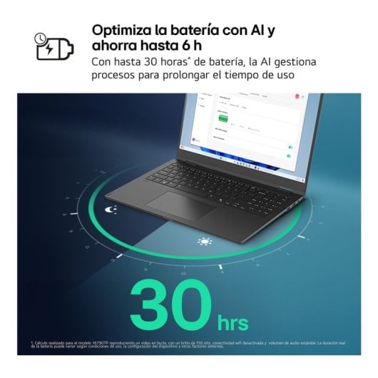 Portátil LG Gram 14Z90T 14? Intel Core Ultra 7 32GB 1TB SSD Windows 11 Pro AI Chat On-Device