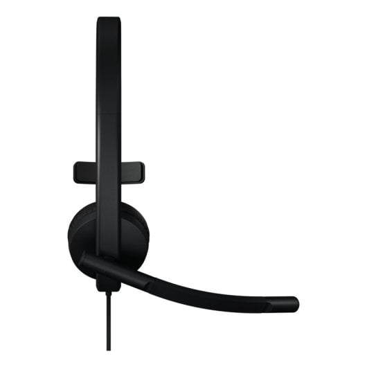 Auscultadores Logitech com fio USB tipo A e cancelamento de ruído com microfone mono