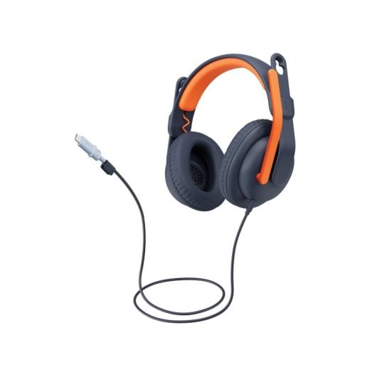 Cuffie cablate Logitech con microfono pieghevole e design resistente e adatto ai bambini